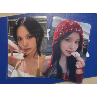 名井南 MINA TWICE 小卡 幸運收藏卡 兔瓦斯周邊寫真卡