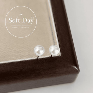 Soft Day｜Mini Pearl 耳環｜溫柔日常款