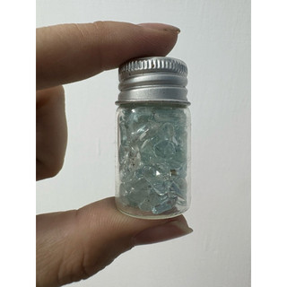 海水藍寶石 海藍寶 海水藍寶石碎石 一瓶 整瓶賣