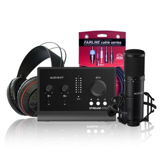 Audient iD14 Stream OTG 直播 USB錄音介面套組 總代理公司貨 保固三年 現貨不用等