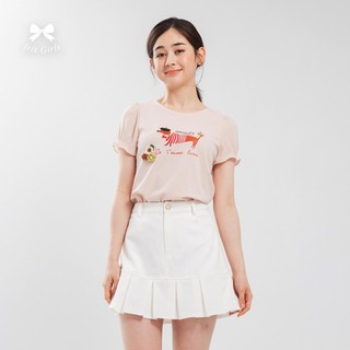 Iris Girls 艾莉詩 法式小狗圖T-61926