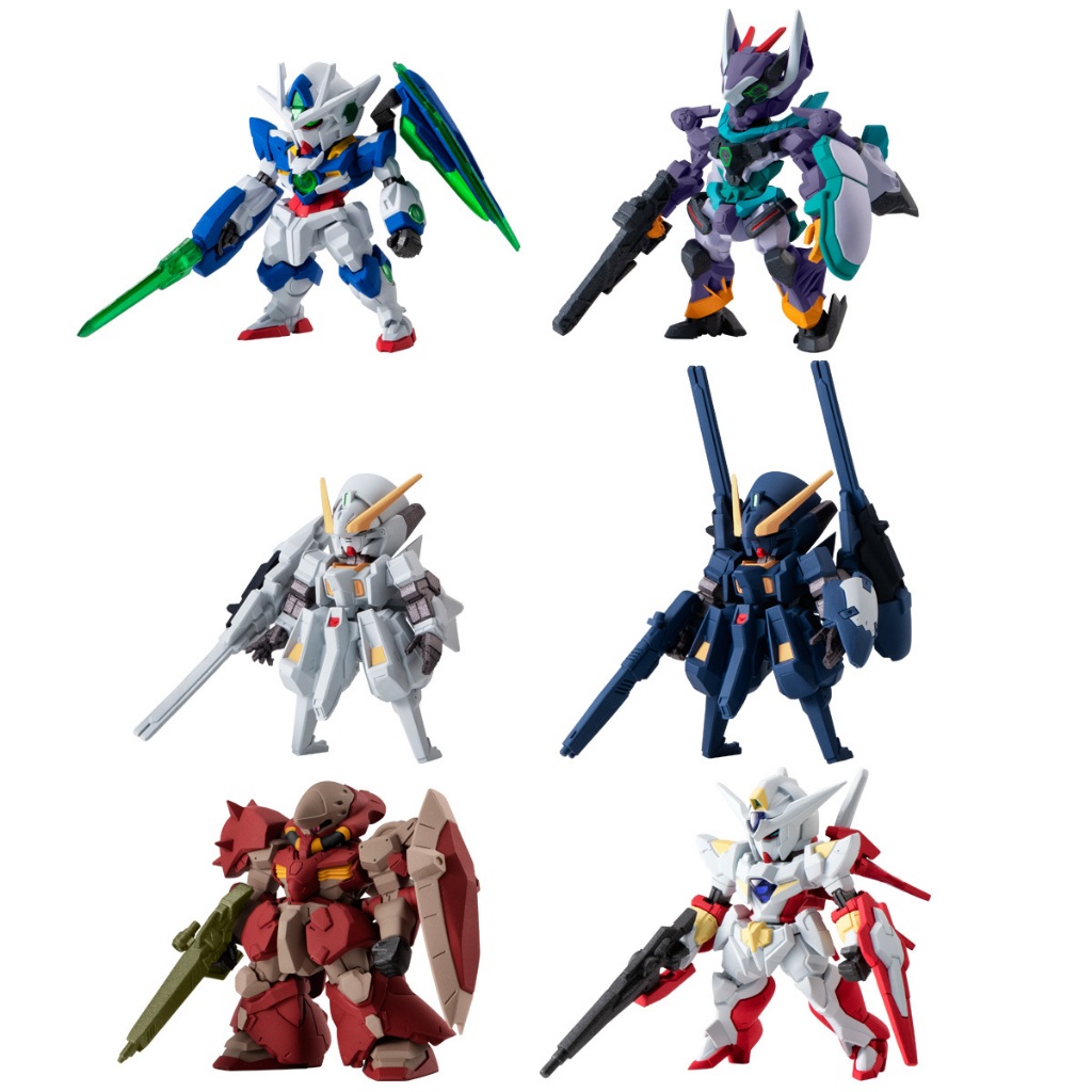 FW CONVERGE #29 機動戰士鋼彈 00Q 量子型00鋼彈 GFreD TR-6 伍德沃特 梅薩 再生鋼彈