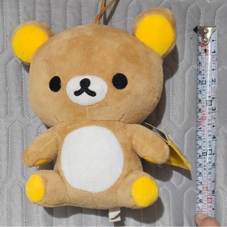 絨毛娃娃/玩偶/拉拉熊Rilakkuma/懶懶熊/鬆弛熊/坐姿/20cm
