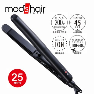 mods hair 25mm負離子溫控直髮夾 x 1組【家樂福】