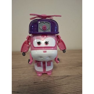 九成新 Super Wings 超級飛俠 直升機 變形機器人 兒童益智玩具 生日禮物 玩具