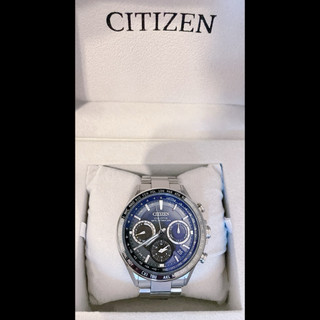 CITIZEN 星辰 美品 廣告代言款 CC4015-51E 鈦GPS定衛星對時光動能計時雙面防眩光藍寶石玻璃鏡面