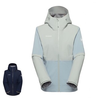 亞版 Mammut 女款 Jacket AF 輕量防水防風連帽外套 1010-30940 綠野山房