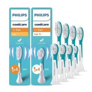 （現貨) 😊PHILIPS 正品 兒童 4支 刷頭 美國製 飛利浦 HX6042 HX6032