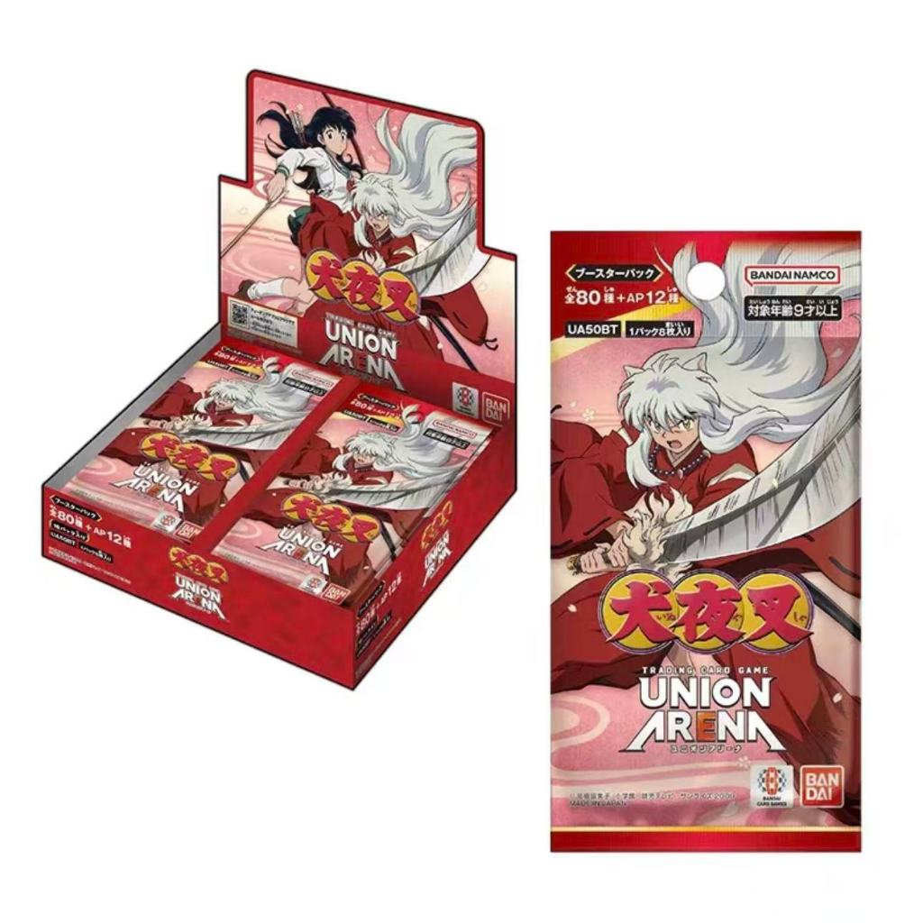 正版 BANDAI 犬夜叉 UNION ARENA 競技卡牌 一盒16包 攜戰之境 犬夜叉收藏卡 犬夜叉卡片 犬夜叉UA