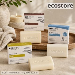 E發票🚛現貨在台🔜ecostore Ecostore 椰子 燕麥 檸檬草 香皂 80g OAT MILK Coconut