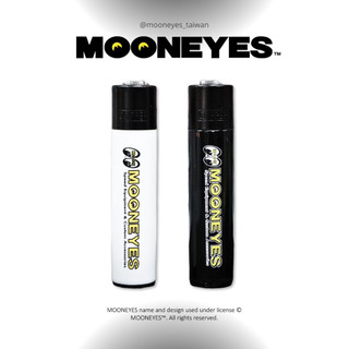 【MOONEYES】 MOONEYES 西班牙 CLIPPER 可利福 LOGO 可循環充氣 打火機 兩色