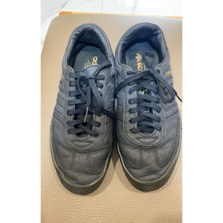 《二手》正品Adidas Samba黑厚底增高餅乾鞋24.5