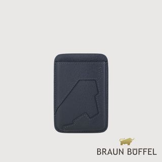 【BRAUN BUFFEL】弗洛 磁吸卡夾-多色賣場(德國小金牛台灣總代理)/BFC006-737-DB