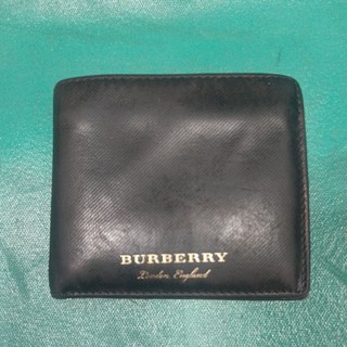 英國 Burberry 巴寶莉 義大利製 高級純柔軟牛革 防潑水 錢包 卡夾
