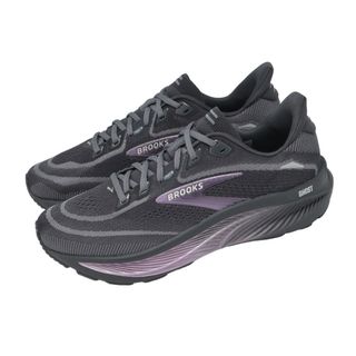 【BROOKS】Ghost 18 魔鬼系列 慢跑鞋 寬楦-120482-1D058-黑紫\女