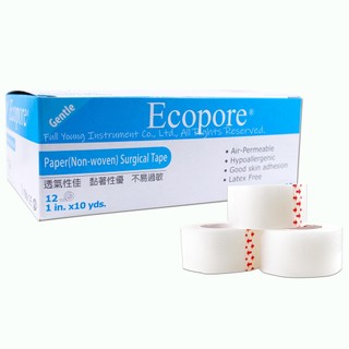 Ecopore春田 透氣醫療膠帶(易撕、低過敏) 0.5吋/1吋 PE膠帶 【醫康生活家】