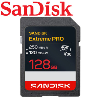 SanDisk 128GB Extreme Pro SDXC SD V30 U3 USH-I 128G 記憶卡