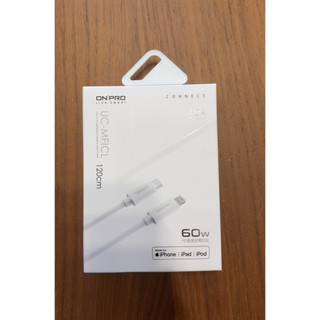 ONPRO UC-MFICL USB-C to Lightning PD快充線 120cm 60W MFi認證