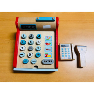 ❤️分享價❤️荷蘭 New Classic Toys 木製收銀機玩具 - 10650 家家酒 收銀台玩具