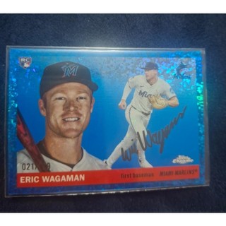MLB 2025 Topps Chrome Platinum [ Eric Waga ] /199 藍亮