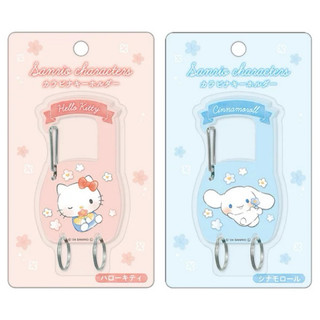 💕Y&M的雜貨舖💕 日本正版🇯🇵三麗鷗Sanrio《Hello Kitty大耳狗壓克力登山扣鑰匙圈吊飾配件》