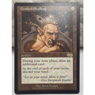 MTG 魔法風雲會 移花帽 Grafted Skullcap 克撒傳 Urza's Saga NM