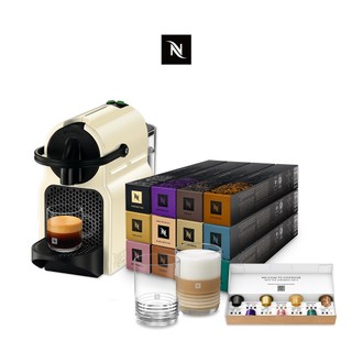 【Nespresso】膠囊咖啡機 Inissia &品味經典禮盒120顆/贈咖啡組+品牌禮