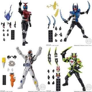 BANDAI 萬代 盒玩 掌動EXCEED 假面騎士2 全4種