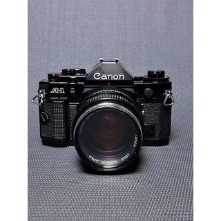 底片 單眼 經典 Canon AE1 (黑色機身) + Canon FD 50mm F1.4