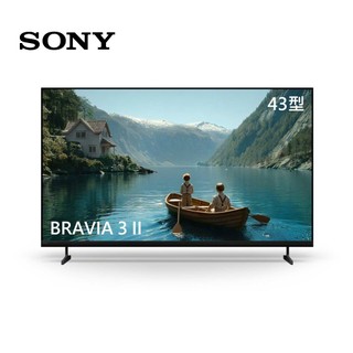 SONY索尼 Y-43XR30M2 (限時優惠)43型 BRAVIA3 II 4K 智慧顯示器