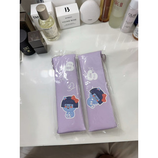 韓國🇰🇷 正版Kakao friends little friends筆袋 鉛筆袋 紫色 NEO
