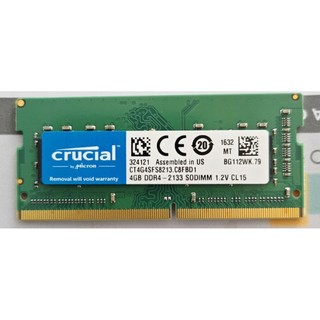 crucial 美光 DDR4 4G 2133MHz SO-DIMM SODIMM