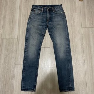 Levi's levis 28833-0054 512 W30 L34 上寬下窄深藍刷色破壞牛仔褲 501CT 502