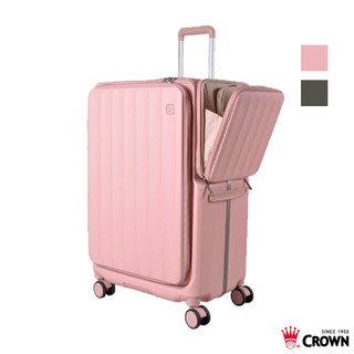CROWN 皇冠 WAVE 側袋磁吸 PC 旅行箱 登機箱 框架箱 C-F0425 免運