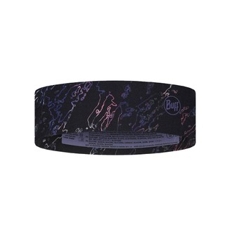 【BUFF】CoolNet UV Slim Headband 抗UV窄版頭帶-森痕石墨 BF138032-999