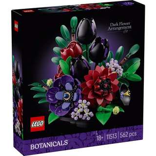 【椅比呀呀|高屏1600】LEGO 樂高 11513 暗黑插花擺飾 Dark Flower Arrangement 花藝