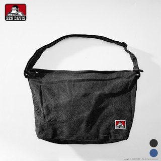 BEN DAVIS PIGMENT BIG SHOULDER BAG 復古 仿舊 水洗 大容量 側背包 2色