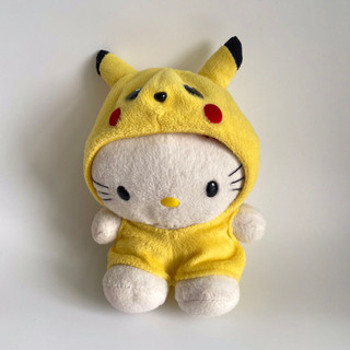 早期收藏 Hello Kitty 皮卡丘 變裝娃娃 玩偶 卡通 童年回憶 懷舊復古