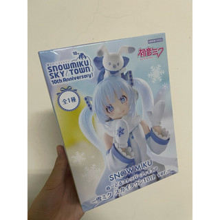 現貨 正版 初音未來 雪初音 壓泡麵 初音 景品手辦
