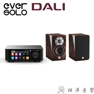 Eversolo PLAY 串流綜合擴大機+DALI Menuet SE 書架喇叭 皇太子 特別版 公司貨保固