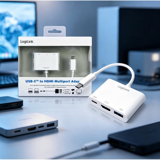 Uptech登昌恆 UA0258 USB Type-C轉HDMI多功能訊號轉換器