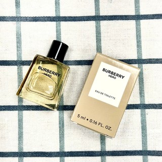 BURBERRY HERO 英雄神話 男性淡香精/淡香水 5ML【日韓美妝】