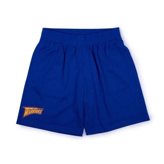 Mitchell & Ness NBA Team Logo Dad Shorts 勇士 藍 休閒短褲 籃球褲 運動褲