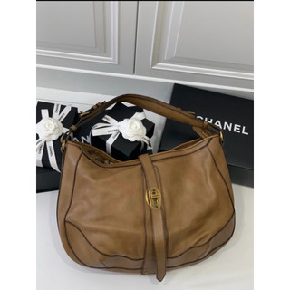 Burberry Brown Leather hobo 咖啡 托特包 手提包 肩背包 側背包