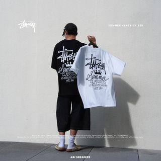 【奶大大球鞋代購社團】現貨 STUSSY SUMMER CLASSICS TEE 夏日 皇冠 經典款 男女 美式 短T