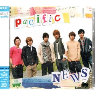 NEWS pacific 初回限定普通 台版CD附活動券 avex 再生工場02