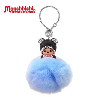 Monchhichi 蒙奇奇 熊寶毛球 吊飾掛件(泰迪熊吊飾 包包吊飾 絨毛吊飾 手機吊飾 情侶吊飾 萌趣趣 夢奇奇)