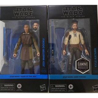 Star Wars Black Series Kyle Katarn and Jedi Master Dooku
