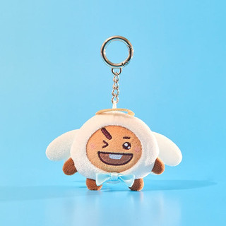 BT21 Shooky 小甜點天使 包包吊飾/鑰匙圈（現貨供應）（快速出貨）