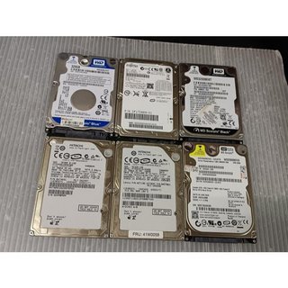 筆電用 硬碟 2.5吋 SATA 250G/320G 隨機出貨 二手 1個$230